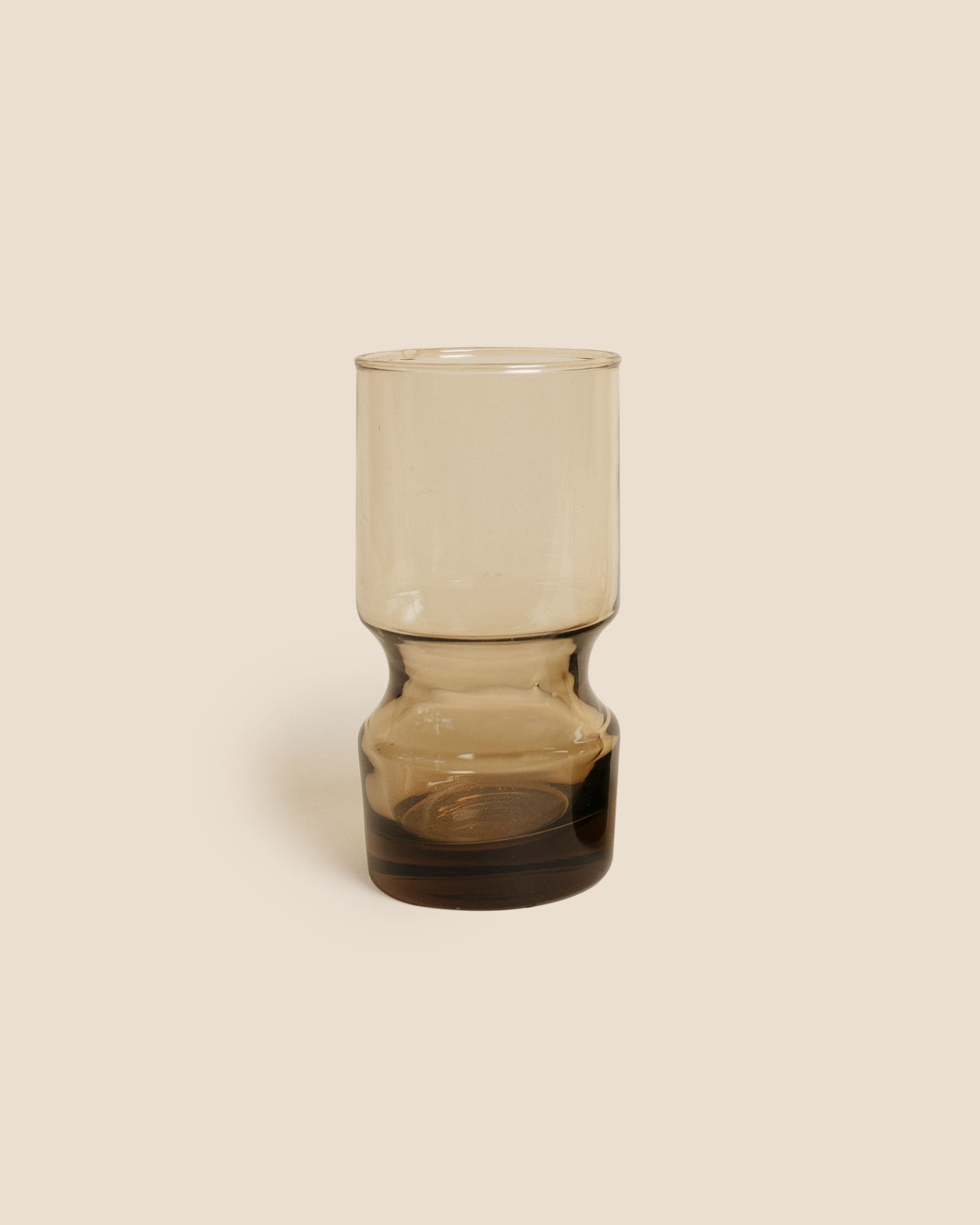 Collected by Badlands Vintage Smoke Glass Tumbler